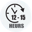 12-15 heures autonomie
